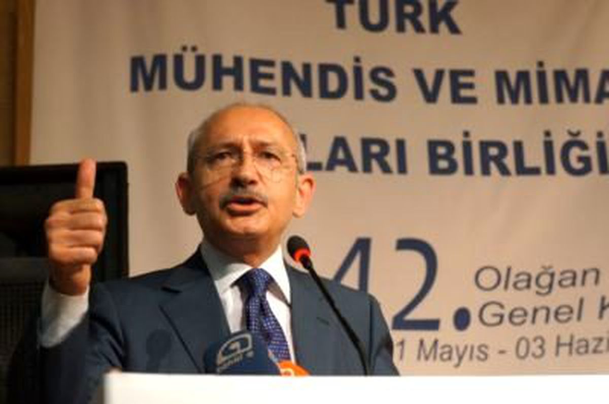 Kılıçdaroğlu, TMMOB Genel Kurulu'na Katıldı