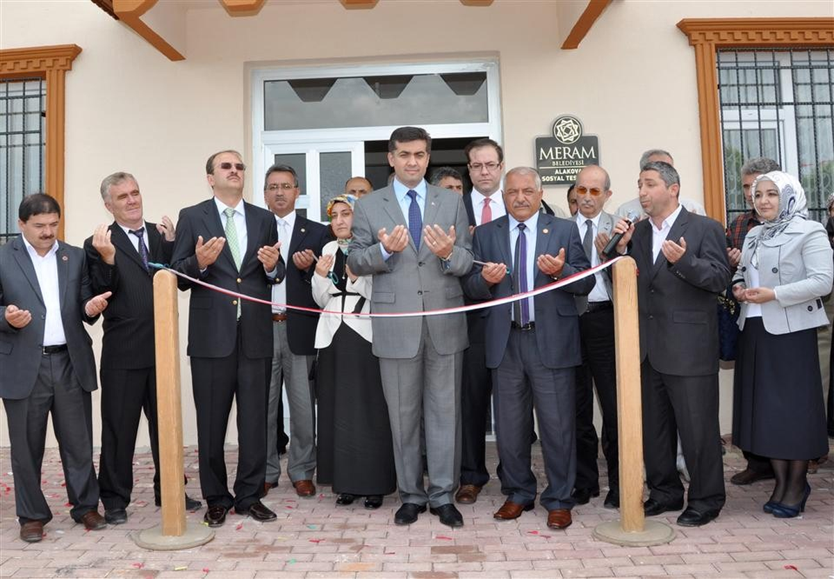 Meram Alakova Mahalle Konağı Hizmete Açıldı