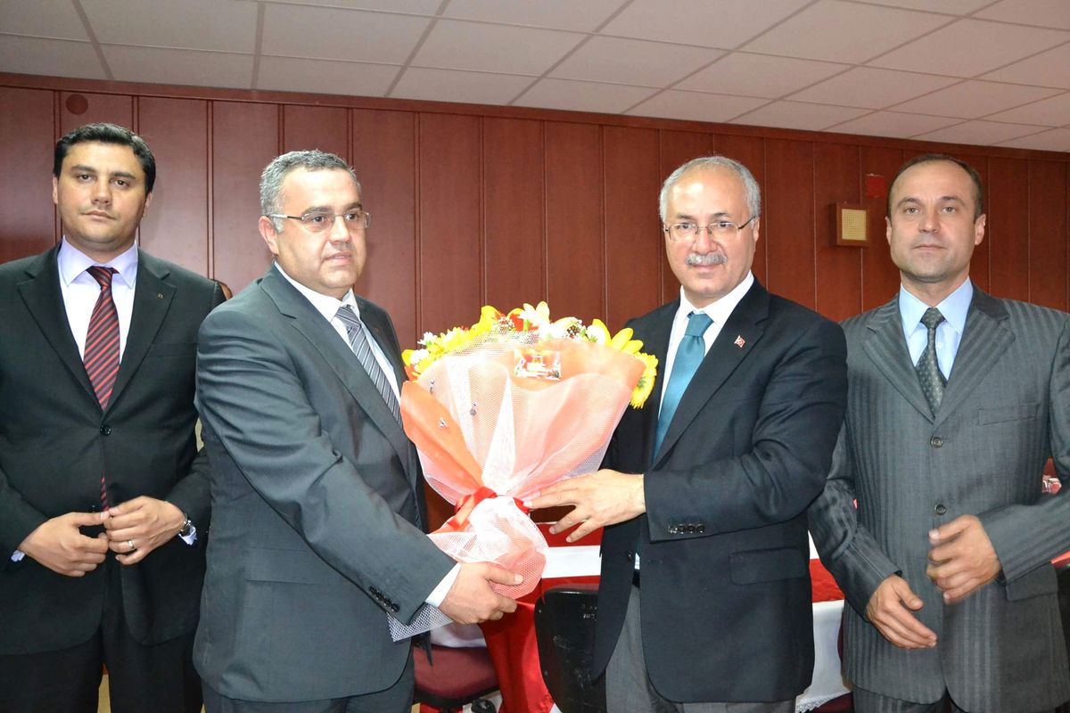 Mimarlar Odası Yönetimi Vali Daşöz'ü Ziyaret Etti