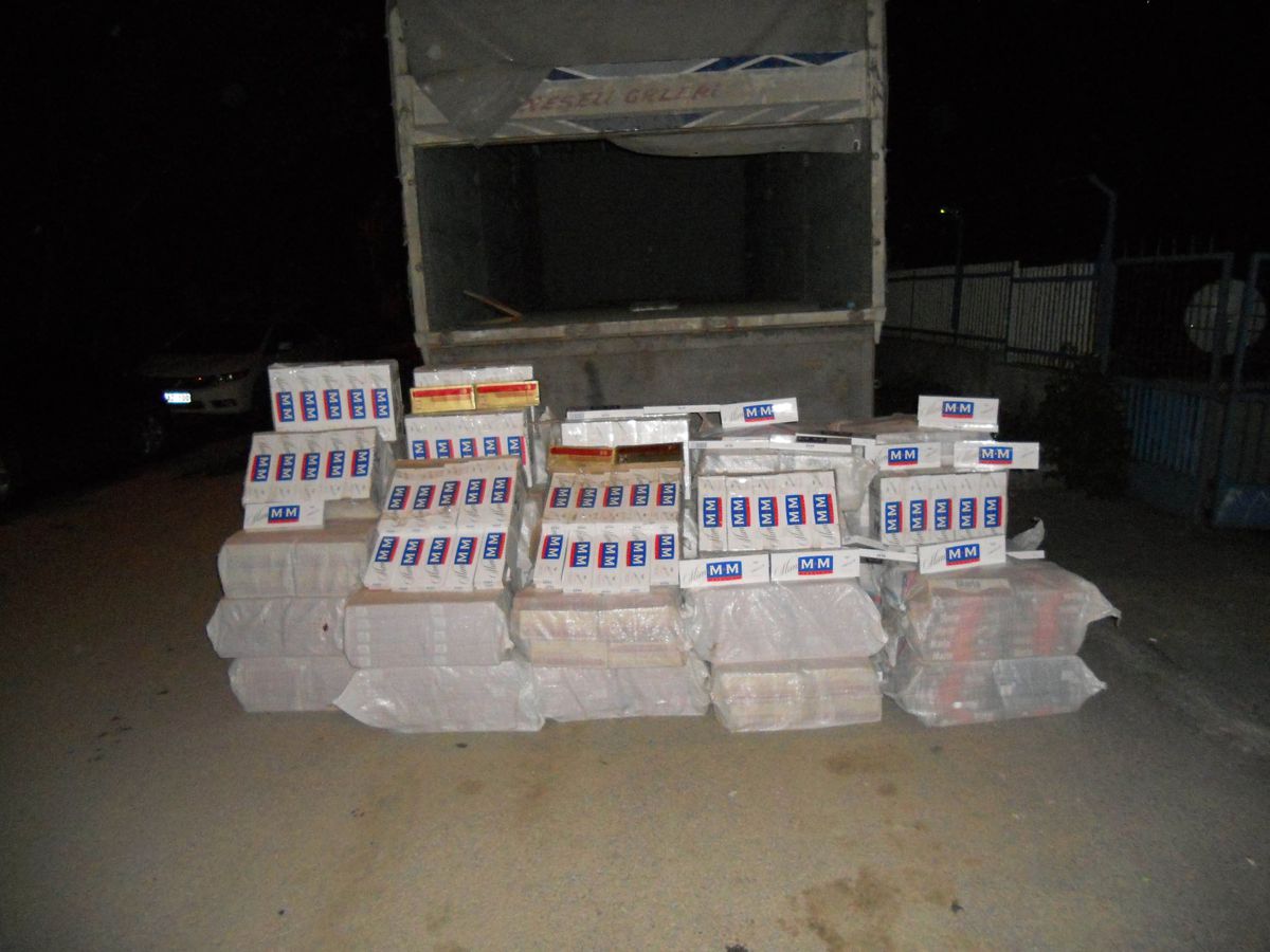Muş\'ta Kaçak Sigara Operasyonu