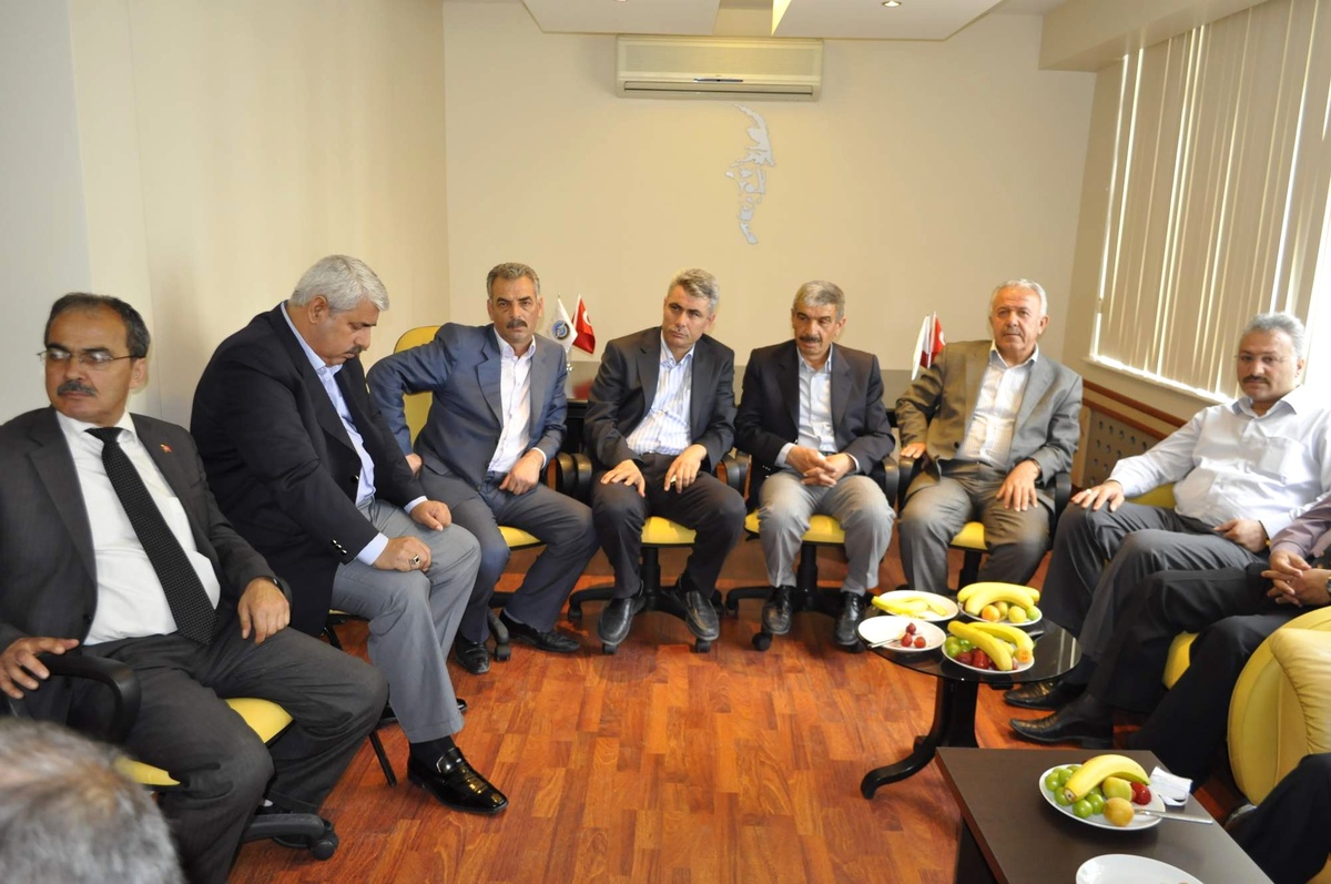 Musul Sanayi Odası Başkanı'ndan Esnaf ve Sanatkarlar Odaları Birliğine Ziyaret