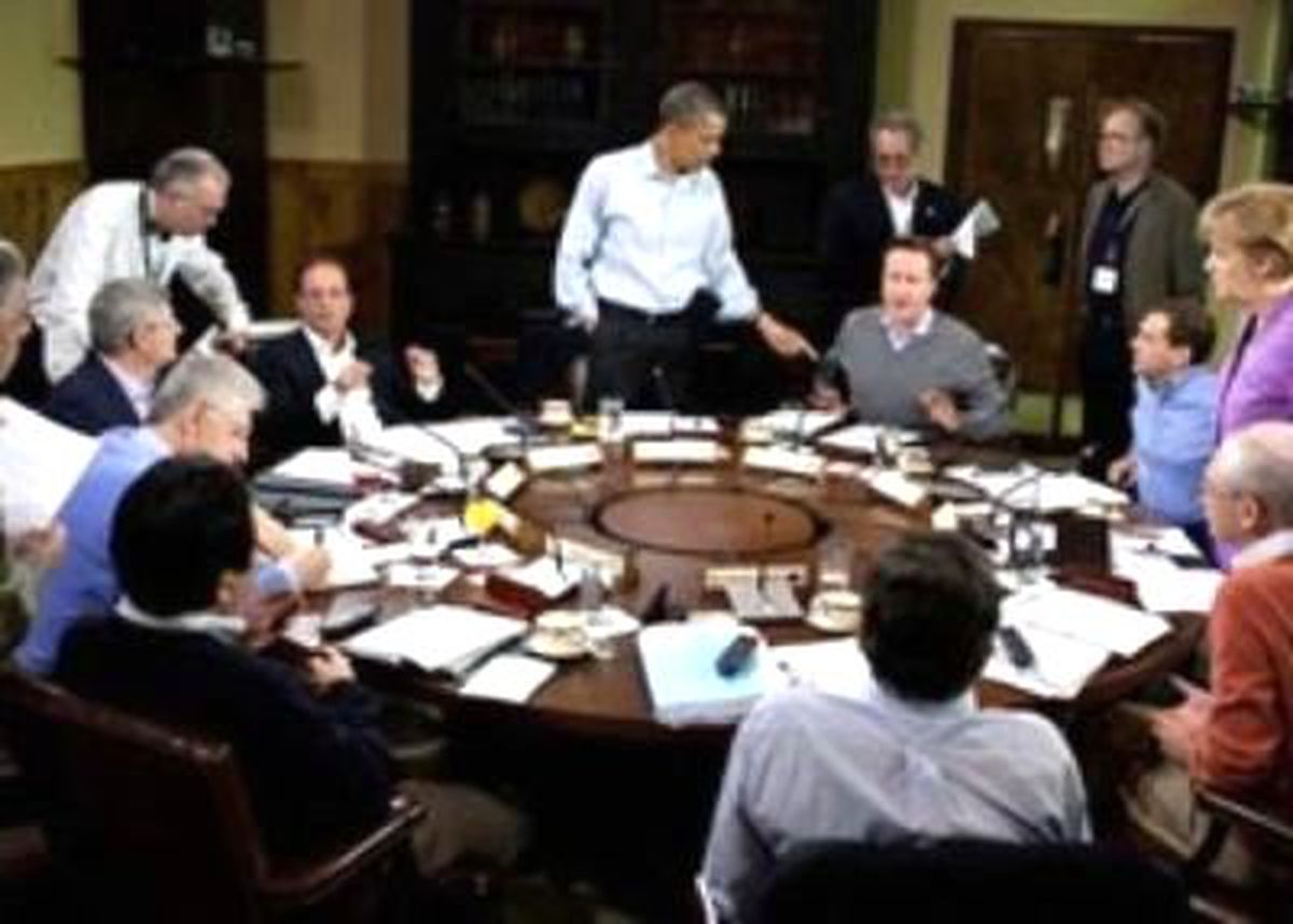Obama Avrupalı Liderlerle Euroyu Konuştu