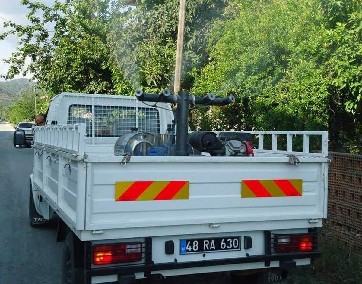 Ortaca'da Sivrisineklerle Mücadele Başladı