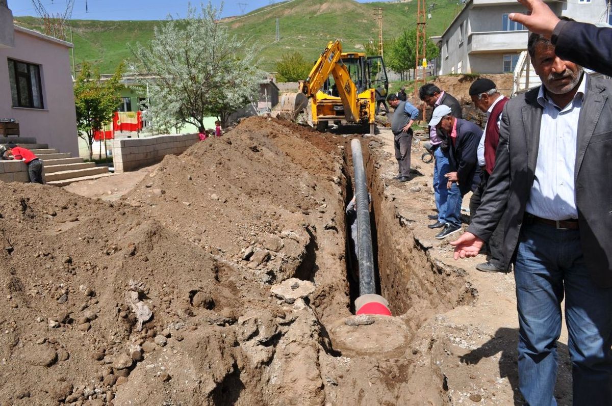 Tatvan'da Altyapı Çalışmaları