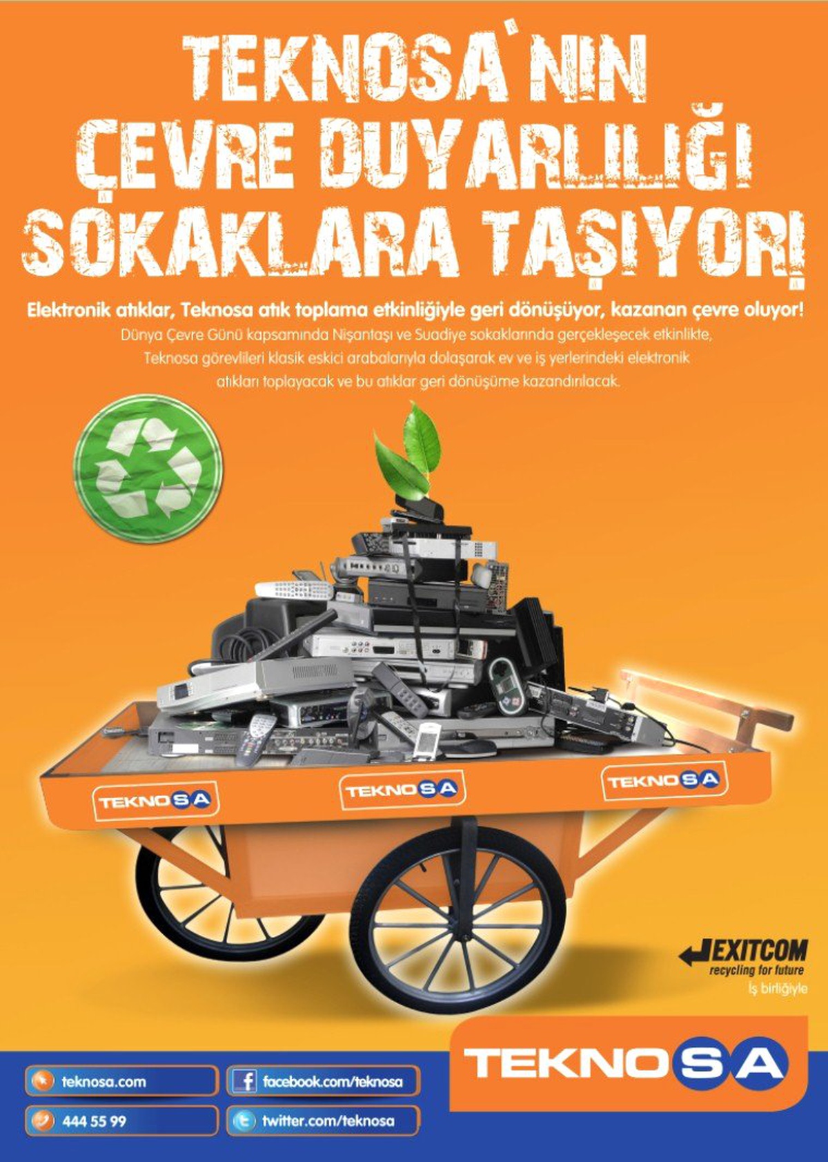 Teknosa, Nostaljik Eskici Arabalarıyla Çevre Günü'nde E-Atık Toplayacak