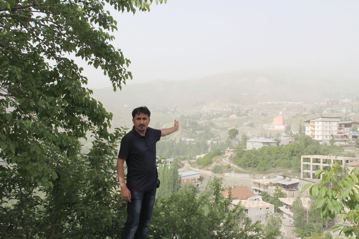 Toz Bulutu Hakkari\'ye Ulaştı