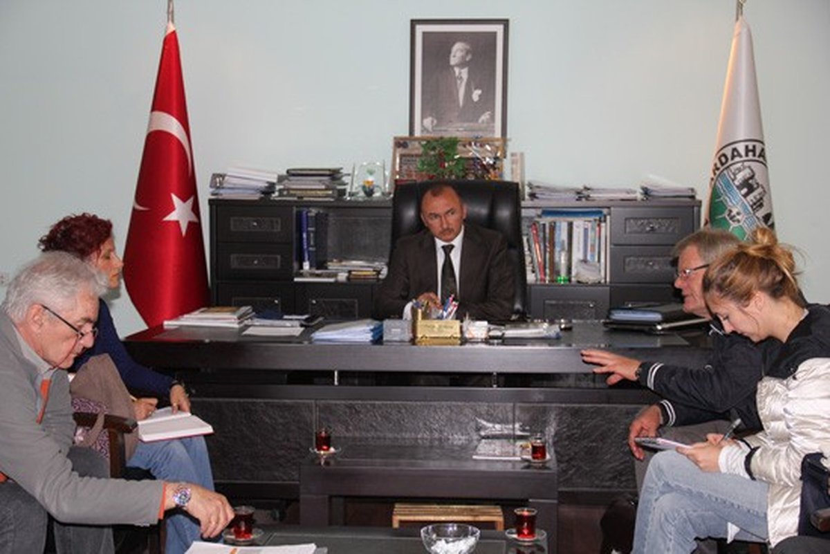Uluslararası Tarımsal Kalkınma Fonu Temsilcisi Pedersen ve Heyeti Başkan Köksoy'u Ziyaret Etti