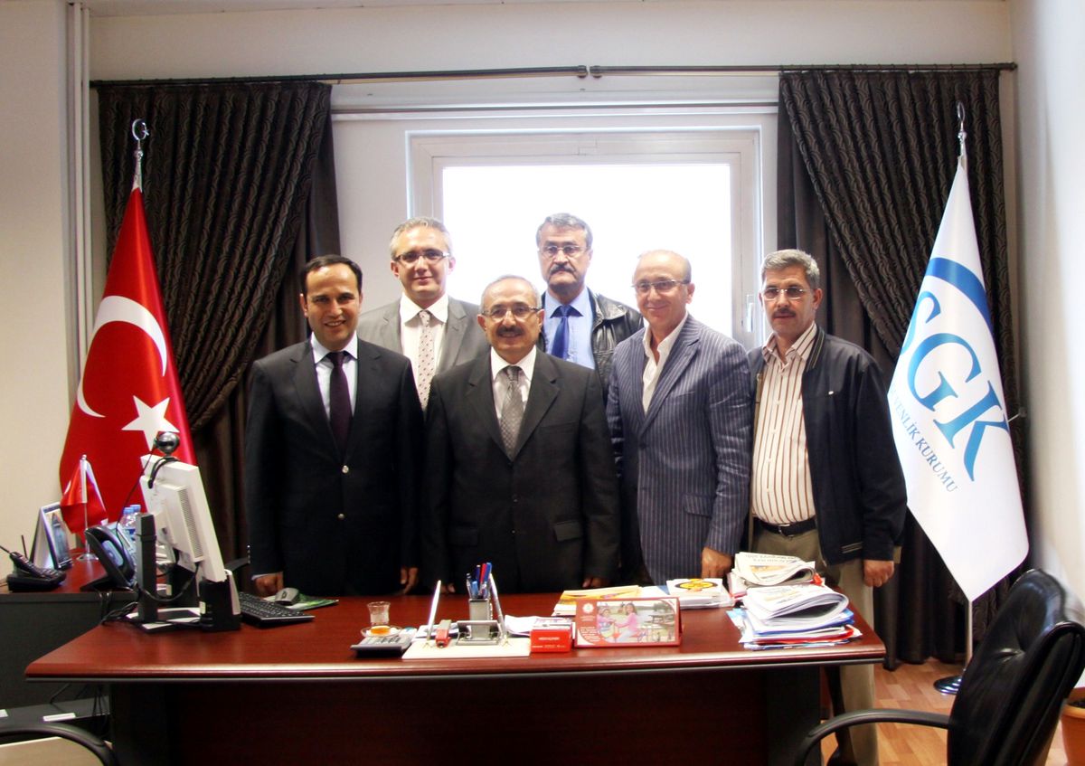 Uosb Yönetimi Sgk İl Müdürlüğünü Ziyaret Etti