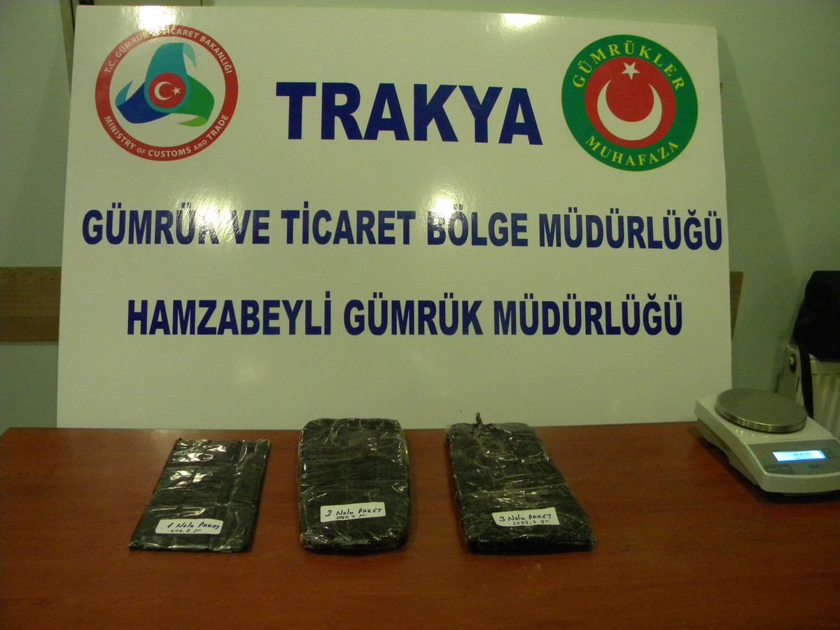 Yurt Dışına Çıkmak İsteyen Tır'da Afyonsakızı Elgeçirildi
