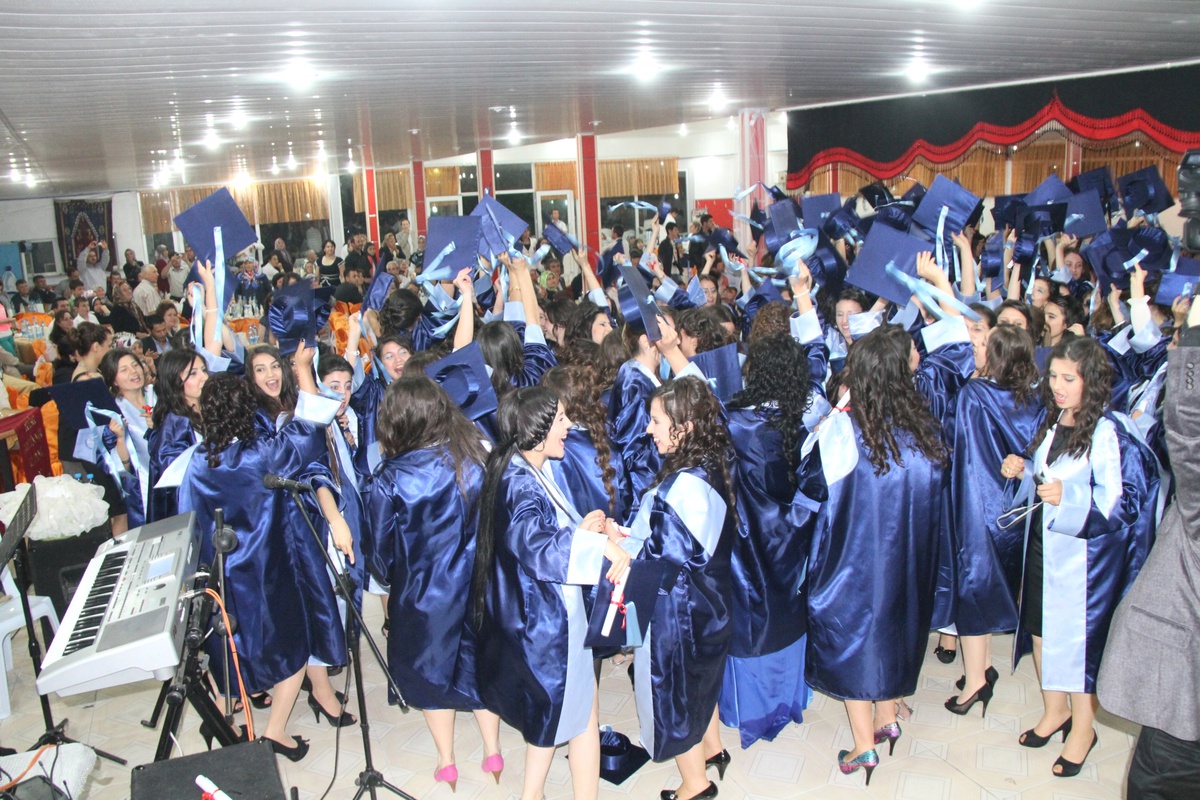Zeynep Gülin Öngör Kız Teknik ve Meslek Lisesi'nde Mezuniyet Töreni