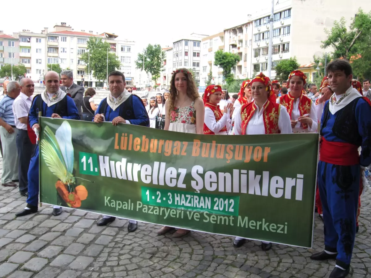 11.ci Lüleburgaz Hıdrellez Şenlikleri Başladı