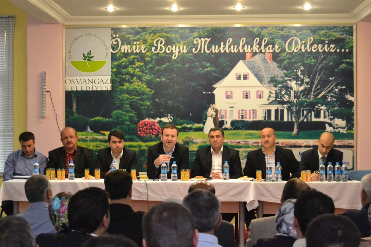 AK Parti Osmangazi İlçe Yönetimi Teşkilatla Kenetlendi