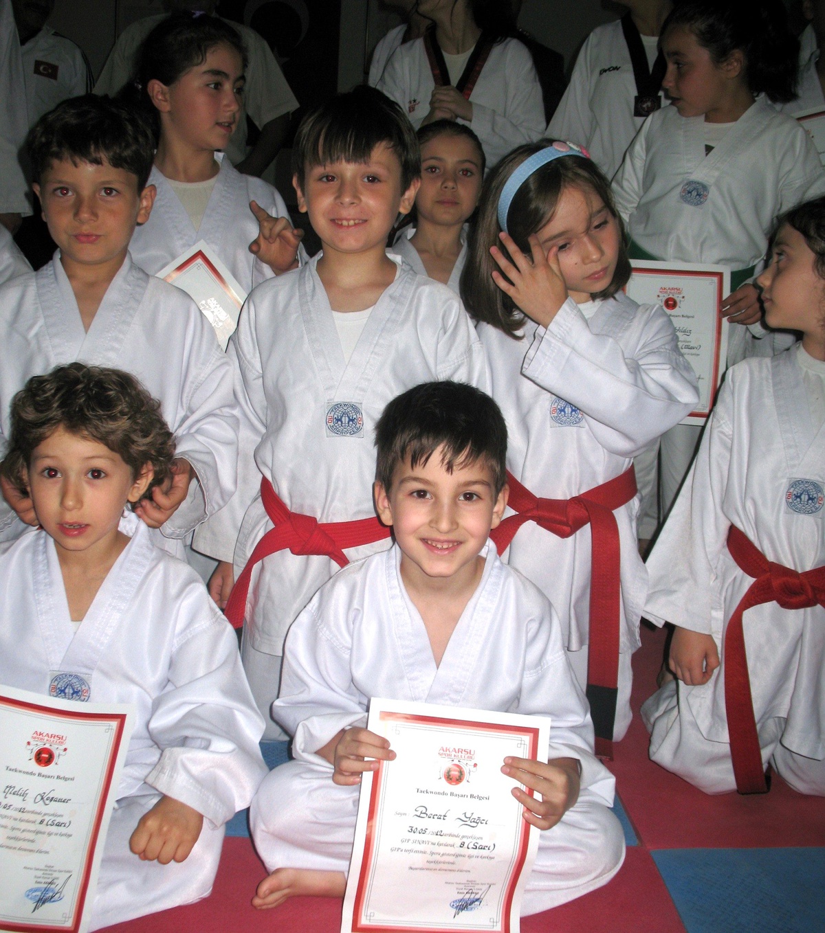 Akarsu Taekwondo Spor Kulübü'nde Kemer Terfi Sınavı