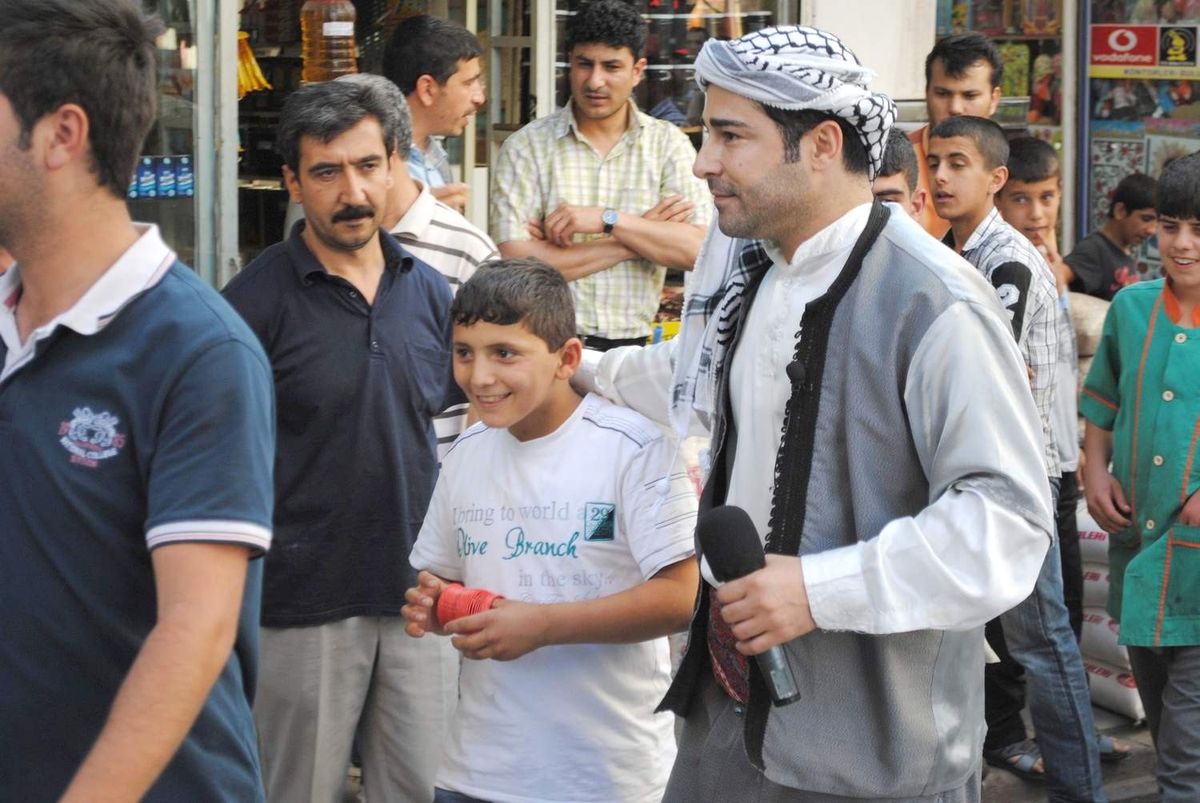 Atilla Taş Siverek\'te Çekimlerde Bulundu