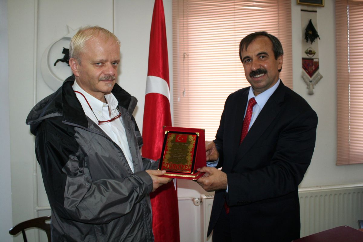 Avrupalı Misafirler Başkan Tekin'i Ziyaret Etti