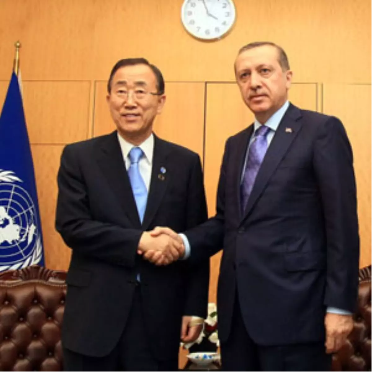 Başbakan Erdoğan-Bm Genel Sekreteri Ban Görüşmesi