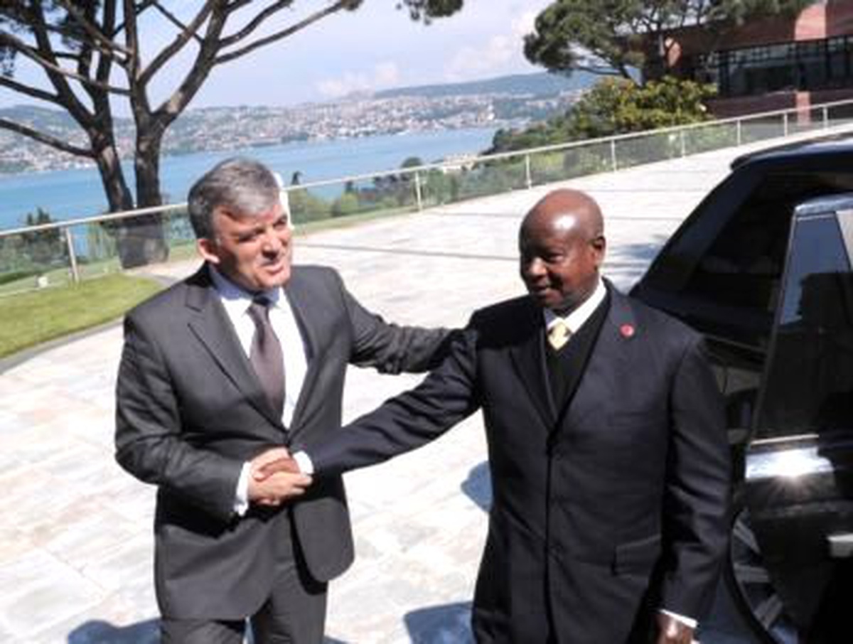 Cumhurbaşkanı Gül, Uganda Cumhurbaşkanı Museveni ile Görüştü