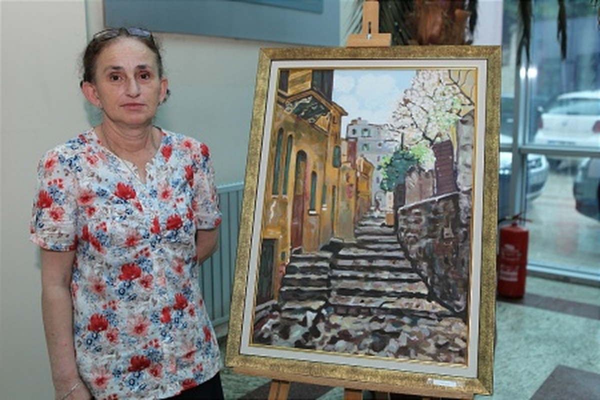 Eyüp\'te Fatih Sarmanlı Resim Sergisi