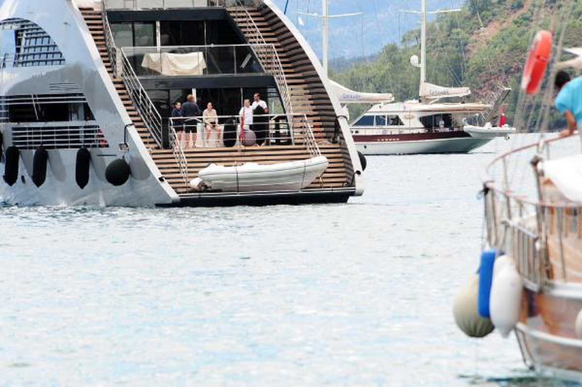 Flyboard Şimdi de Göcek\'de