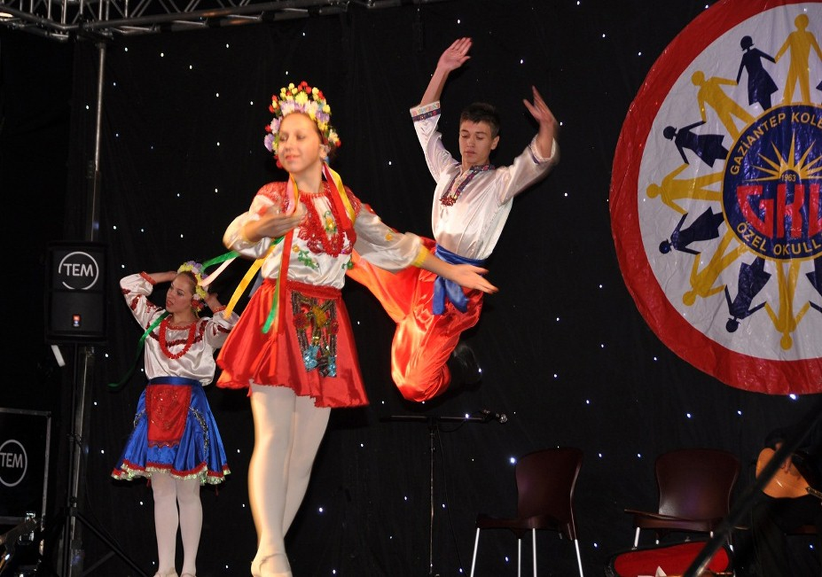 Gaziantep'te Festivallerin Anası Gkv Özel Okullarında Başladı
