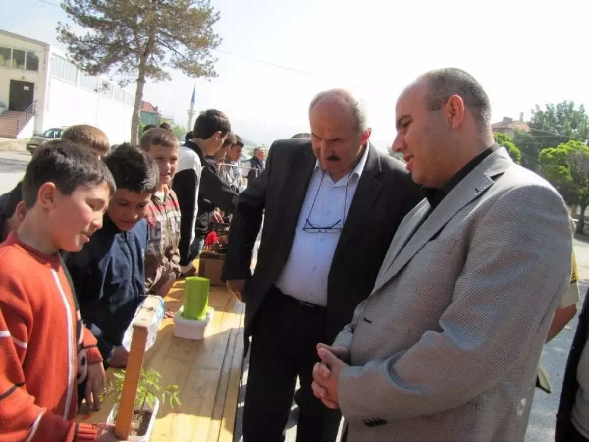 Hisarcık Cumhuriyet İlköğretim Okulu Öğrencilerinden Yılsonu Sergisi