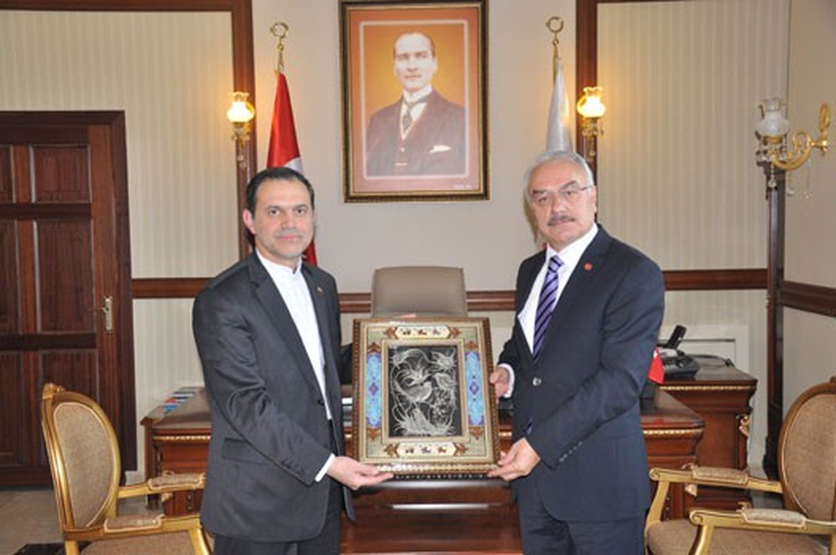 İran Başkonsolosundan Vali Yenigün'e Ziyaret