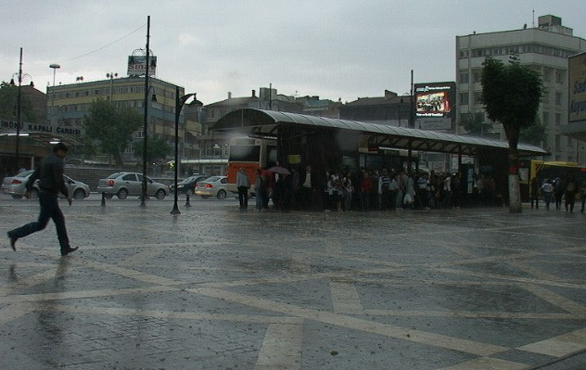 Malatya\'da Yağmur Etkili Oldu