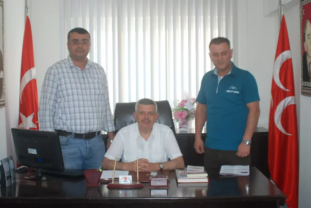 MHP Didim İlçe Başkanı Basınla Bir Araya Geldi