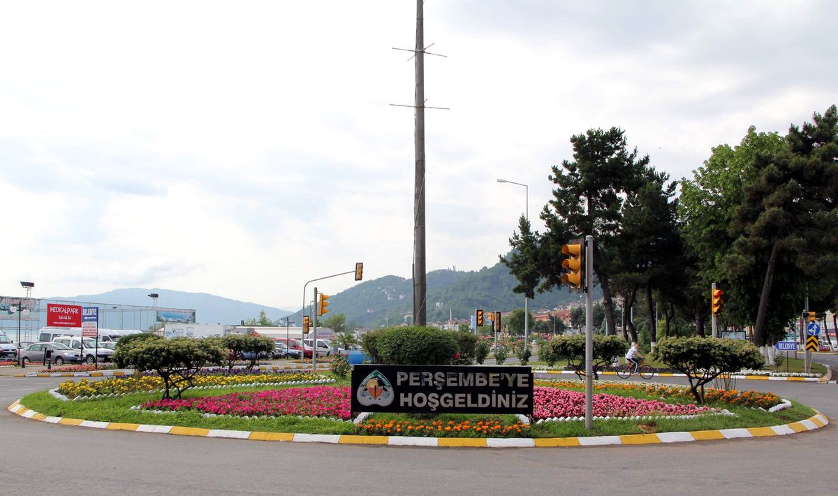 Perşembe İlçesi Çiçek Açtı