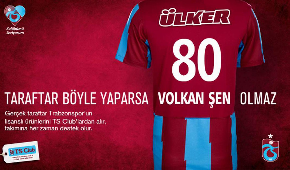 Trabzonspor'un Reklamı Büyük İlgi Gördü