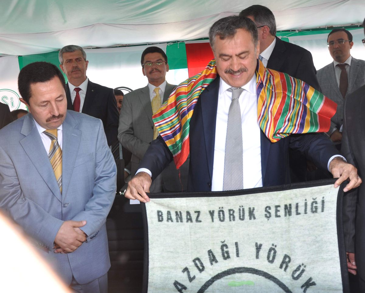 Bakan Eroğlu, Afyonkarahisar\'da Gölet Temel Atma Törenine Katıldı