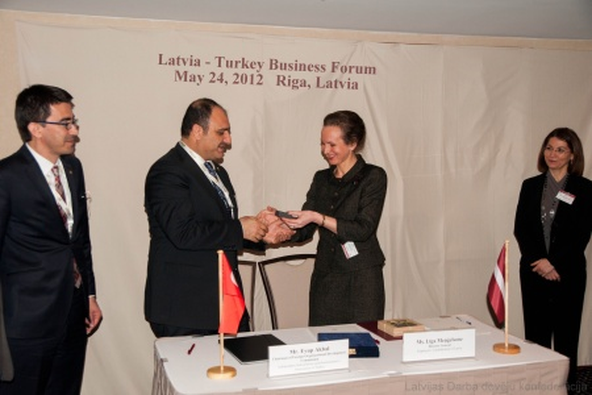 Letonya Türkiye İşbirliğine MÜSİAD Katkısı