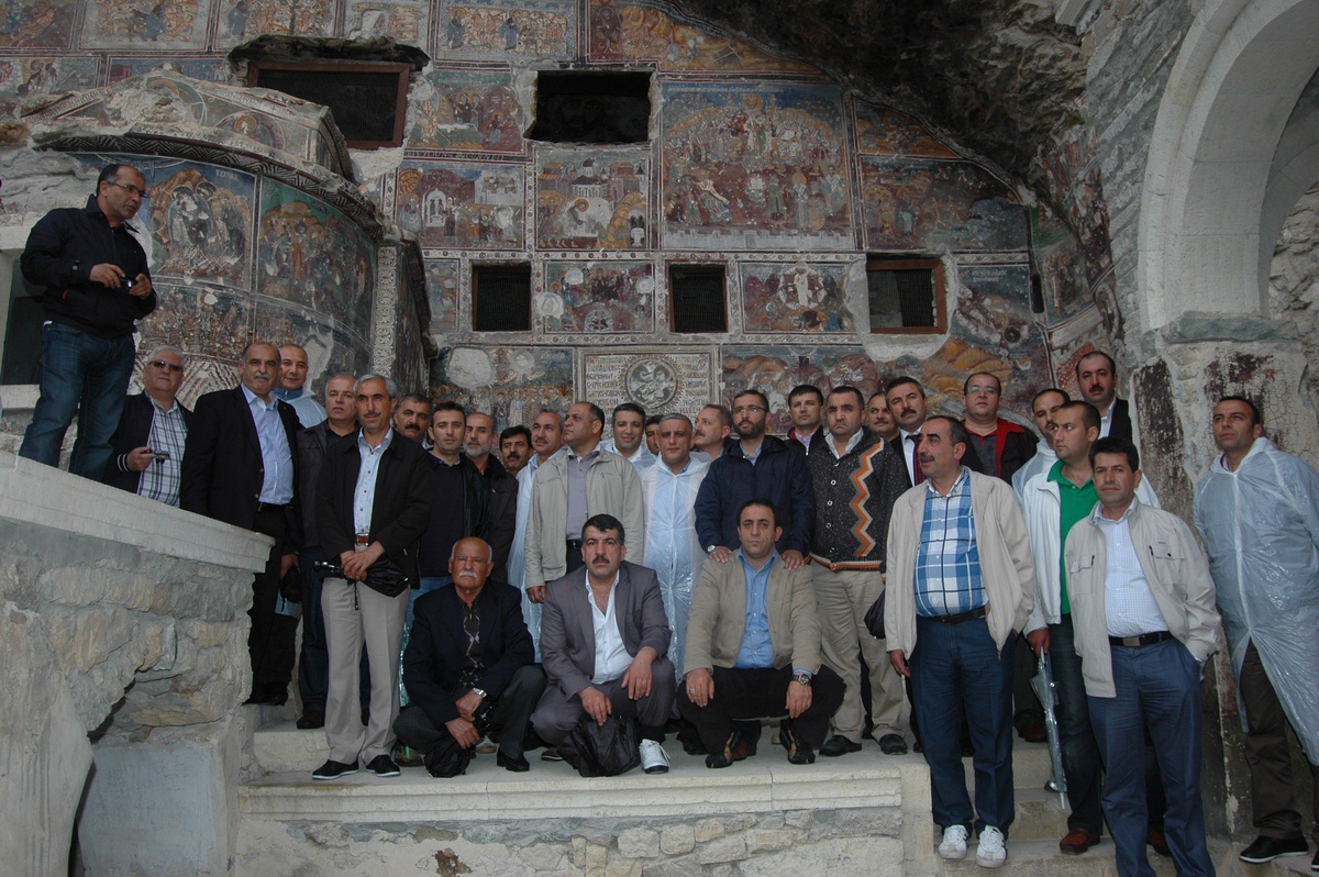 Malatya Tso Meclisi Üyeleri Trabzon'da Tarihi Alanları Gezdi