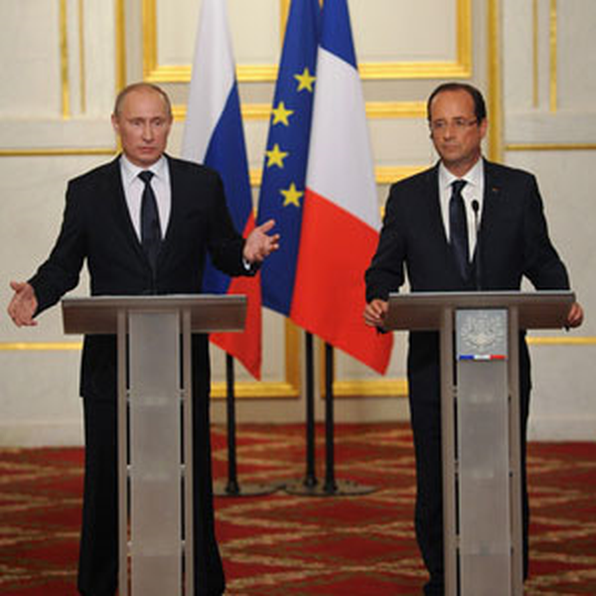 Paris-te Hollande Putin Zirvesi...