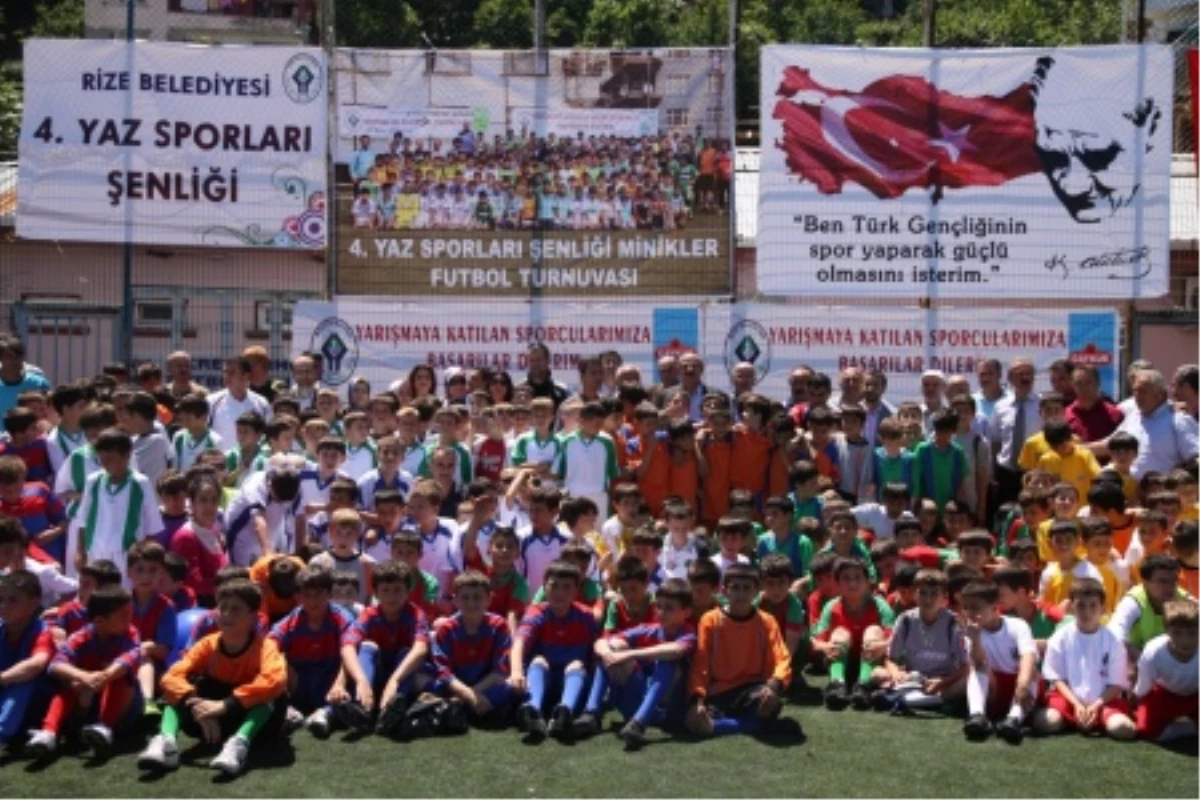 Yaz Sporları Şenlikleri Futbol Turnuvasıyla Start Aldı