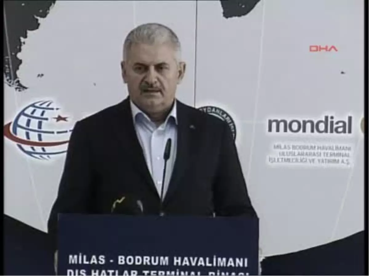 Milas3 Bakan Yıldırım Bodrum Milas Havalimanı Dış Hatlar Terminalinin Açılışını Yaptı