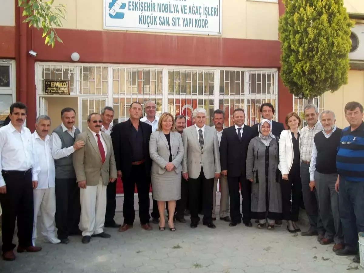 AK Parti Eskişehir Milletvekili Ülker Can Emko'yu Ziyaret Etti