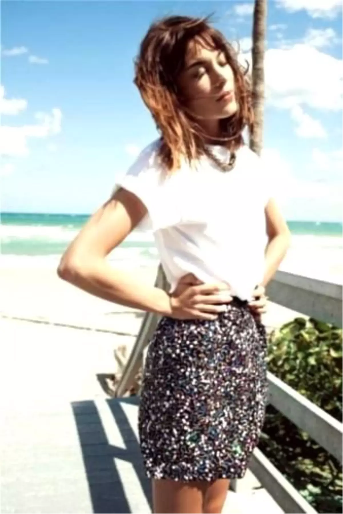 Alexa Chung, Vero Moda Çekimleri İçin Miami'deydi!