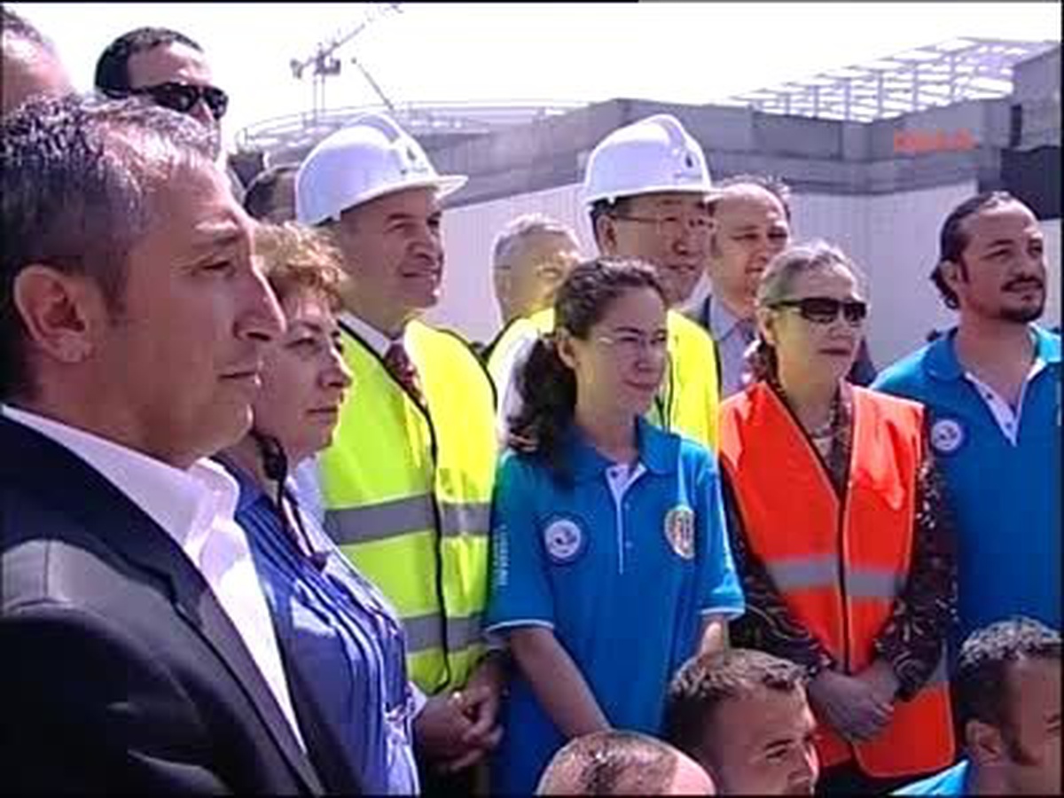 Ban Ki-Moon, Yenikapı Arkeolojik Kazı Alanını Gezdi
