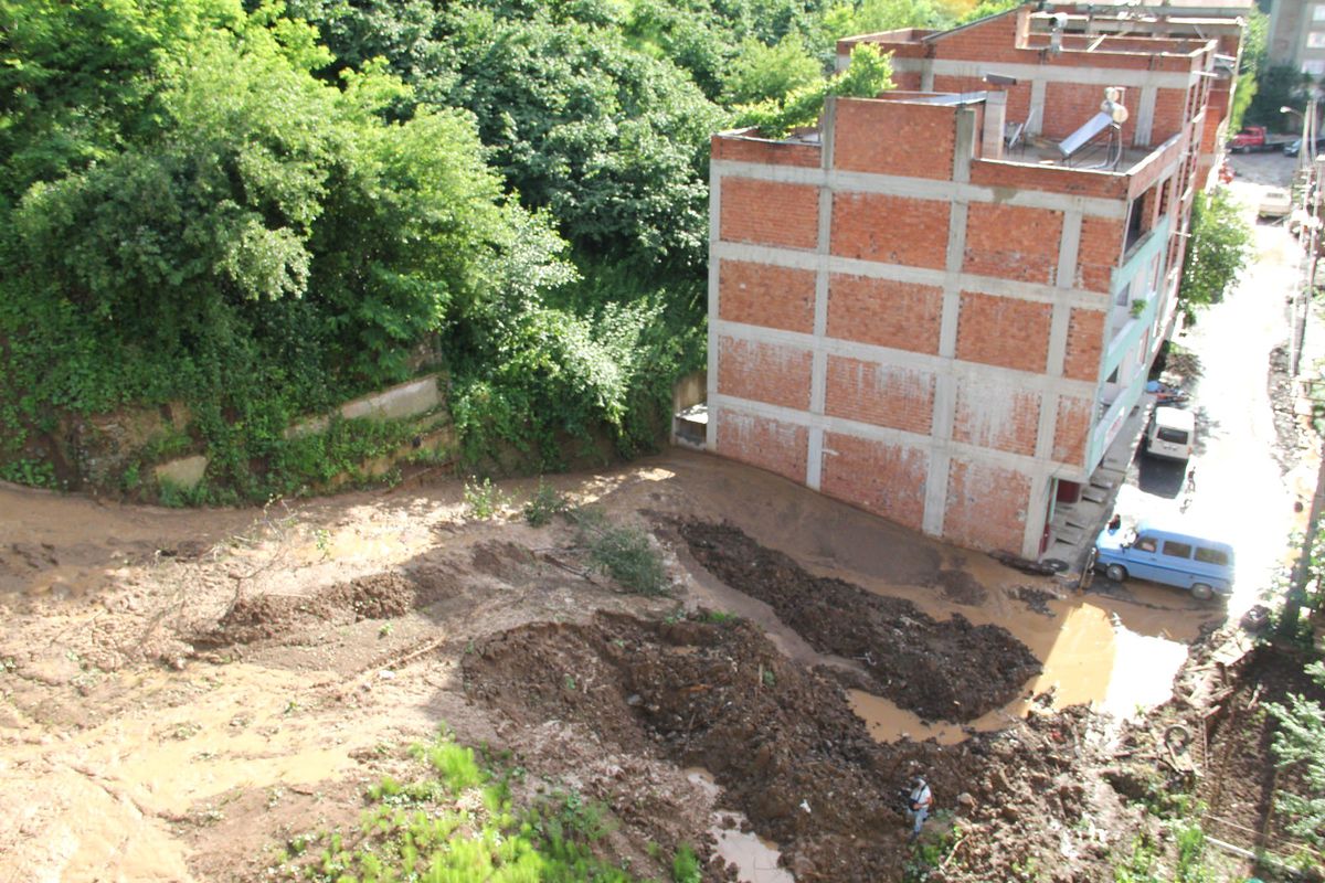 Dereli\'deki Heyelan Tehlikesi İçin Açıklama Geldi