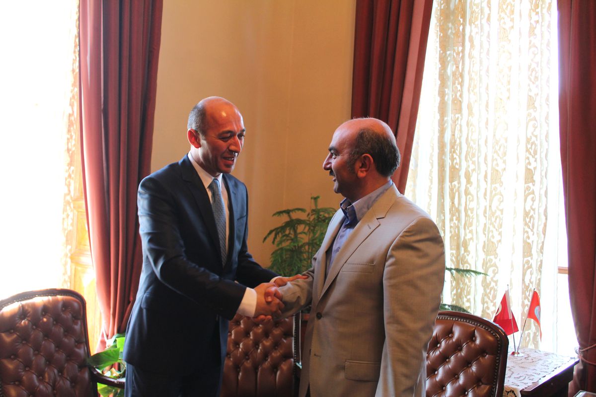 Dişlioğlu\'ndan Belediyeye Ziyaret