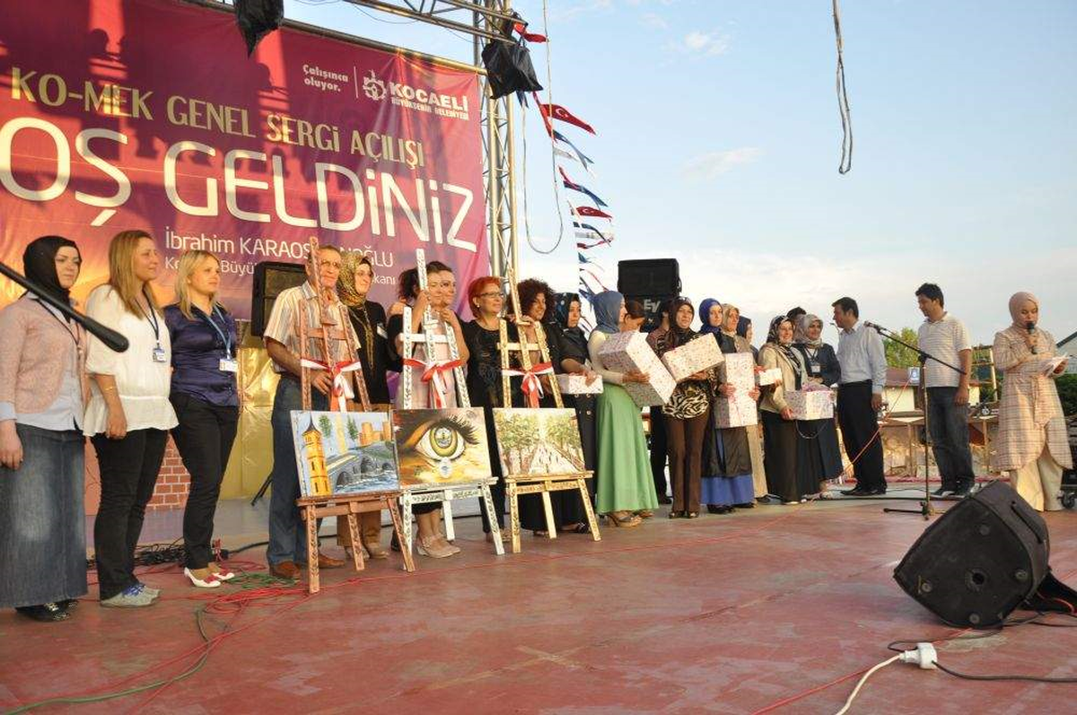 Ko-Mek Sergisinde Kursiyer Yarışmaları Yapıldı