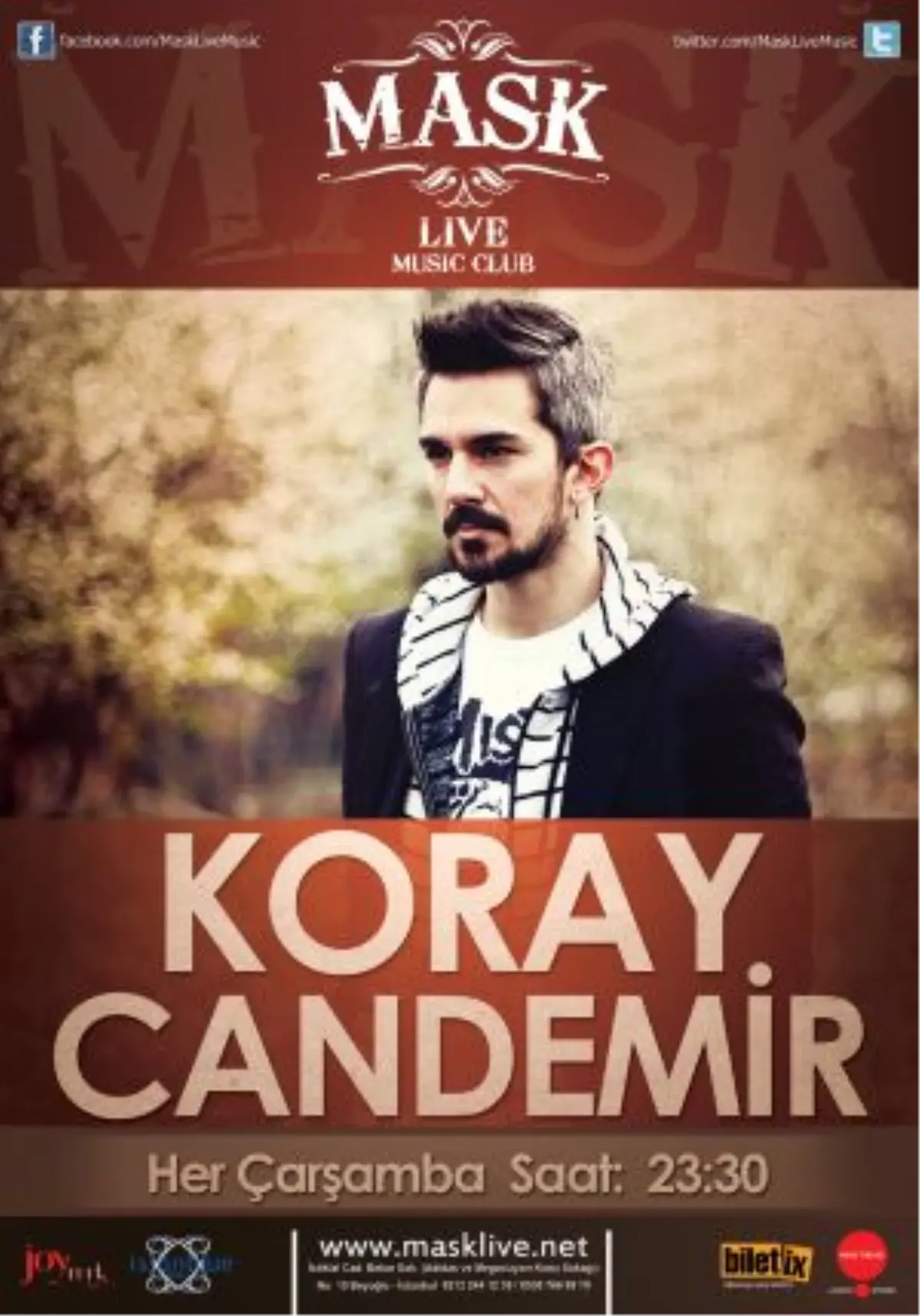 Koray Candemir Mask Live Music Club\'ta