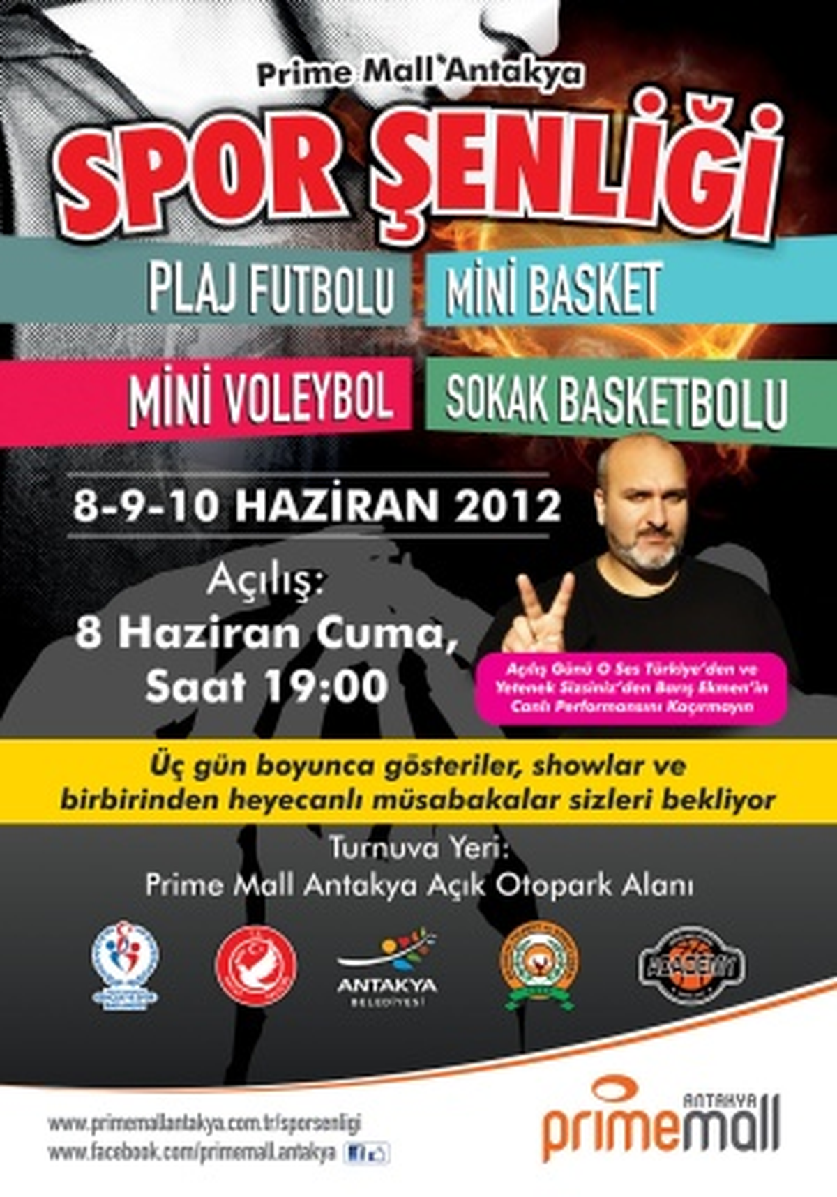 Prime Mall Antakya\'da Spor Şenliği