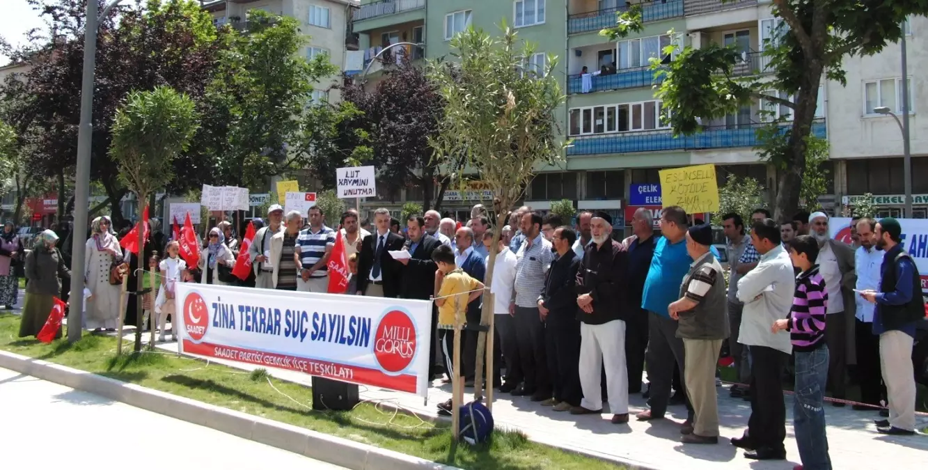 Saadet'ten Zina ve Eşcinselliğe Tepki