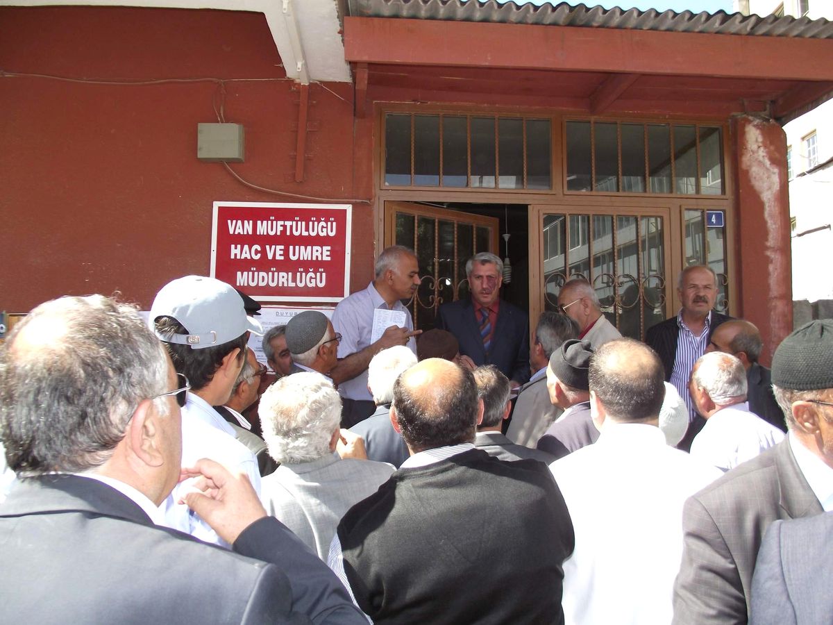 Van\'da 2012 Yılı Hac Kesin Kayıtları Başladı