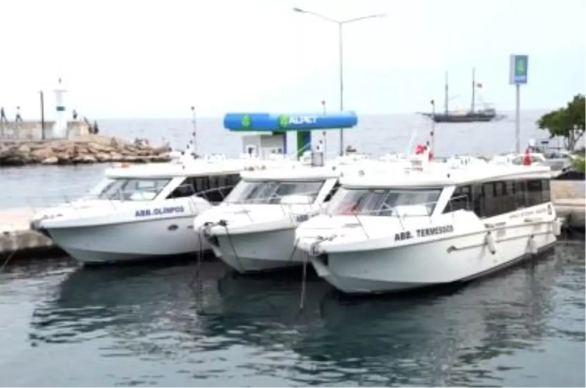 Antalya\'da Deniz Otobüsü Seferleri Başlıyor