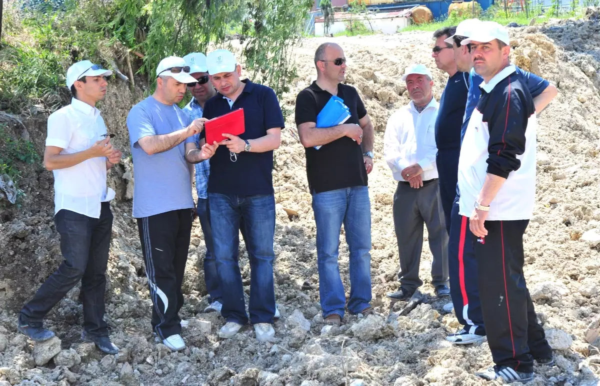 Başkan Uzun Hem Spor Yaptı Hem de Çalışmaları İnceledi