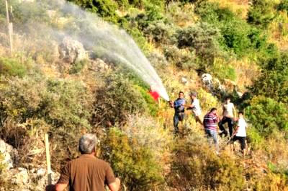 Fethiye\'de 3 Dekarlık Alan Kül Oldu