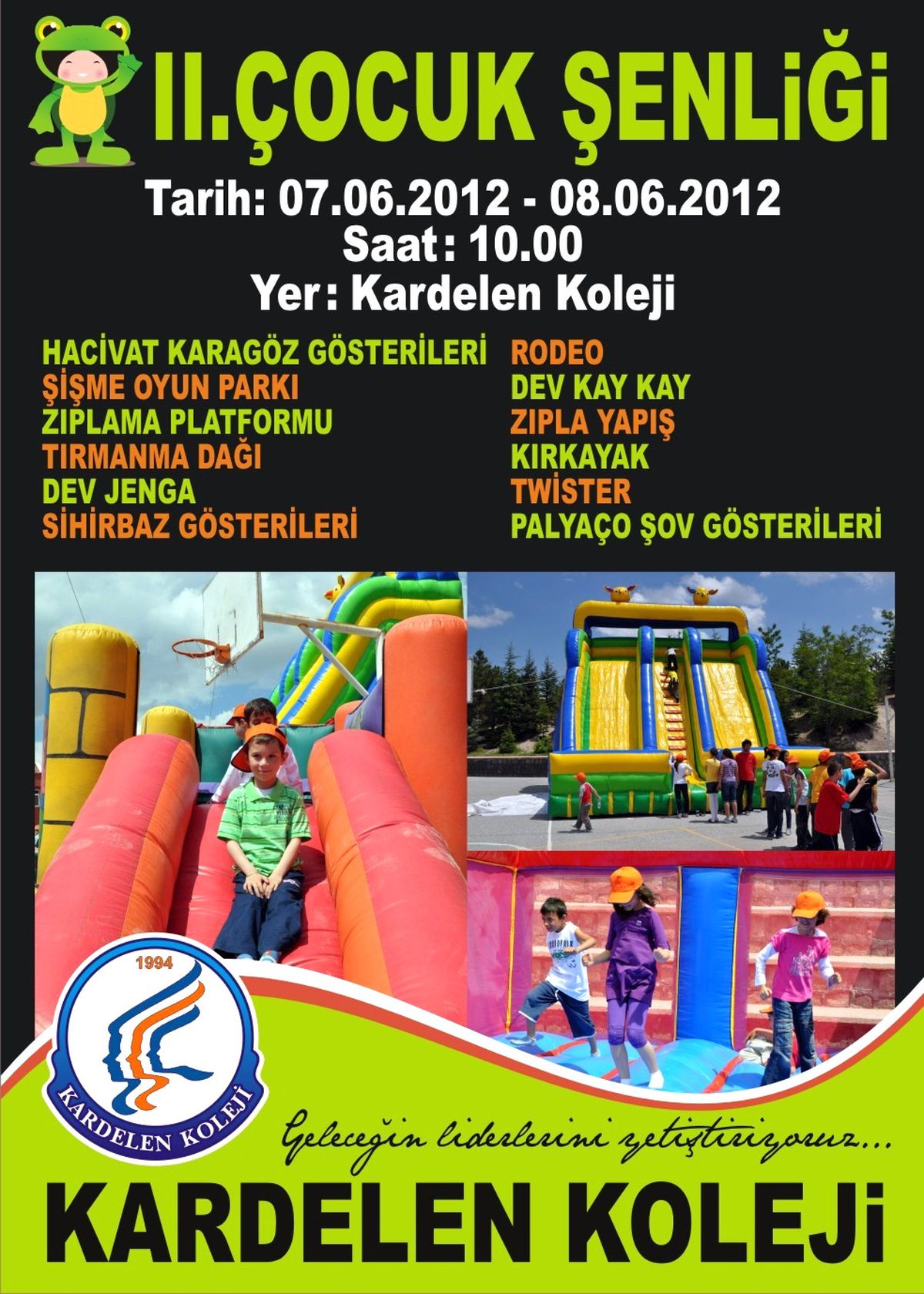 Özel Kardelen Koleji\'nden Çocuk Şenliği